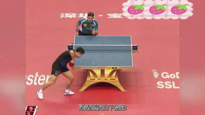 中国乒乓球队鏖战日本乒乓球队，波尔制霸全场的简单介绍