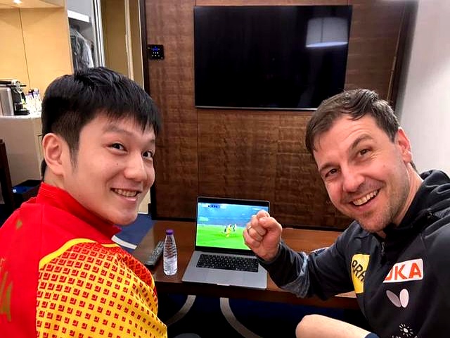 包含德国乒乓球队绝杀韩国乒乓球队，波尔关键制胜的词条