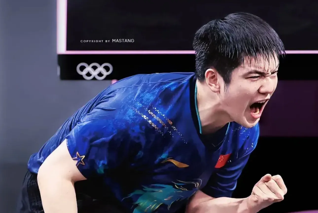 韩国乒乓球队爆冷奥地利乒乓球队，樊振东统治全场