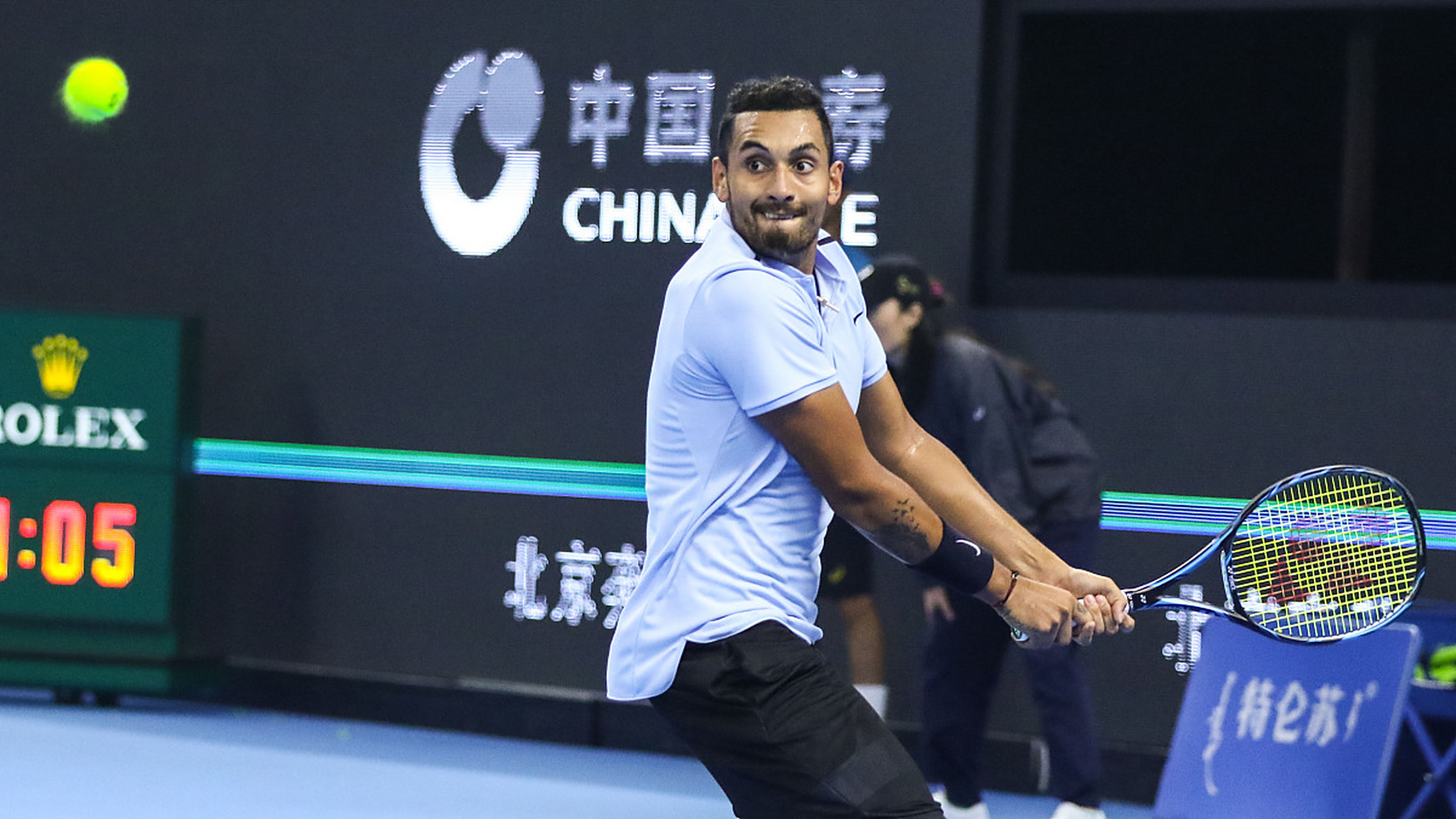 欧洲网球队翻盘日本网球队，克耶高斯一己之力扛起全队