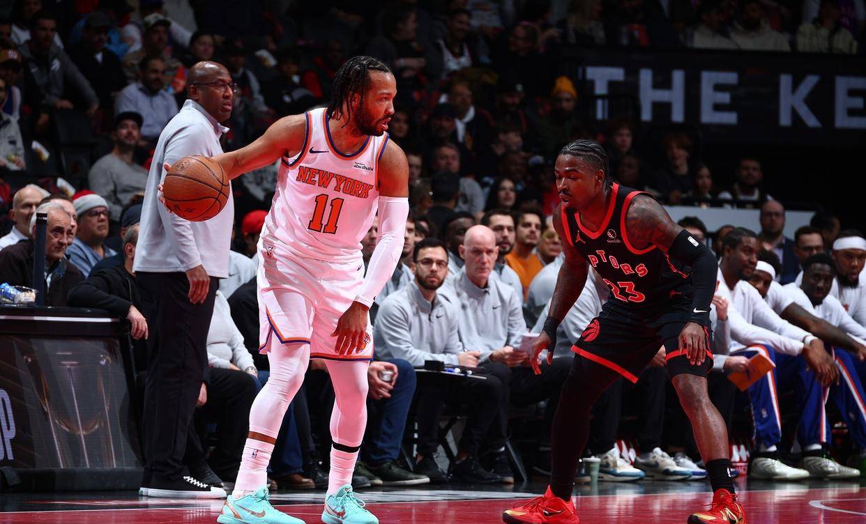 雷霆力克猛龙，布伦森刷新纪录