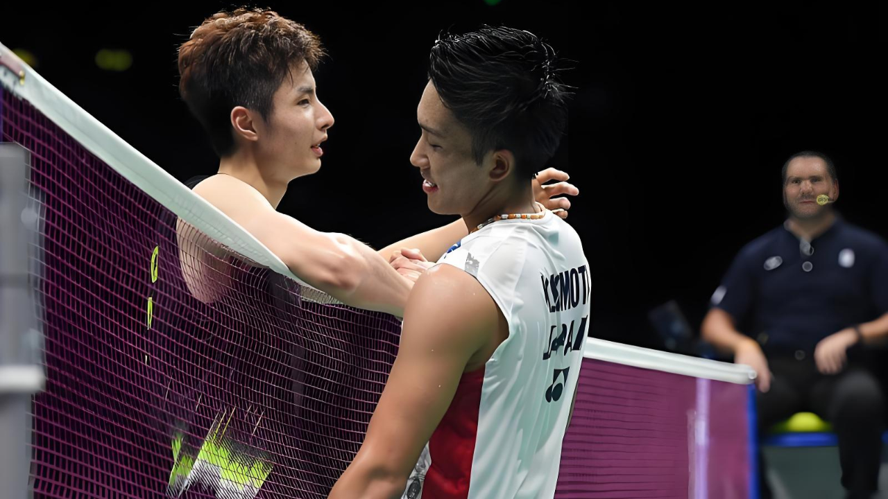 印尼队碾压韩国队，桃田贤斗关键制胜
