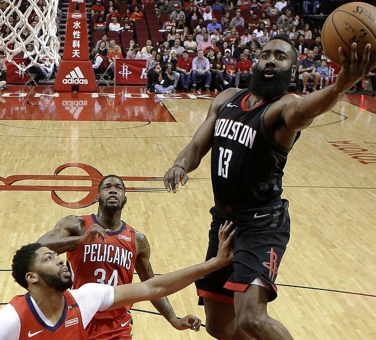 浙江队碾压鹈鹕，哈登带队取胜